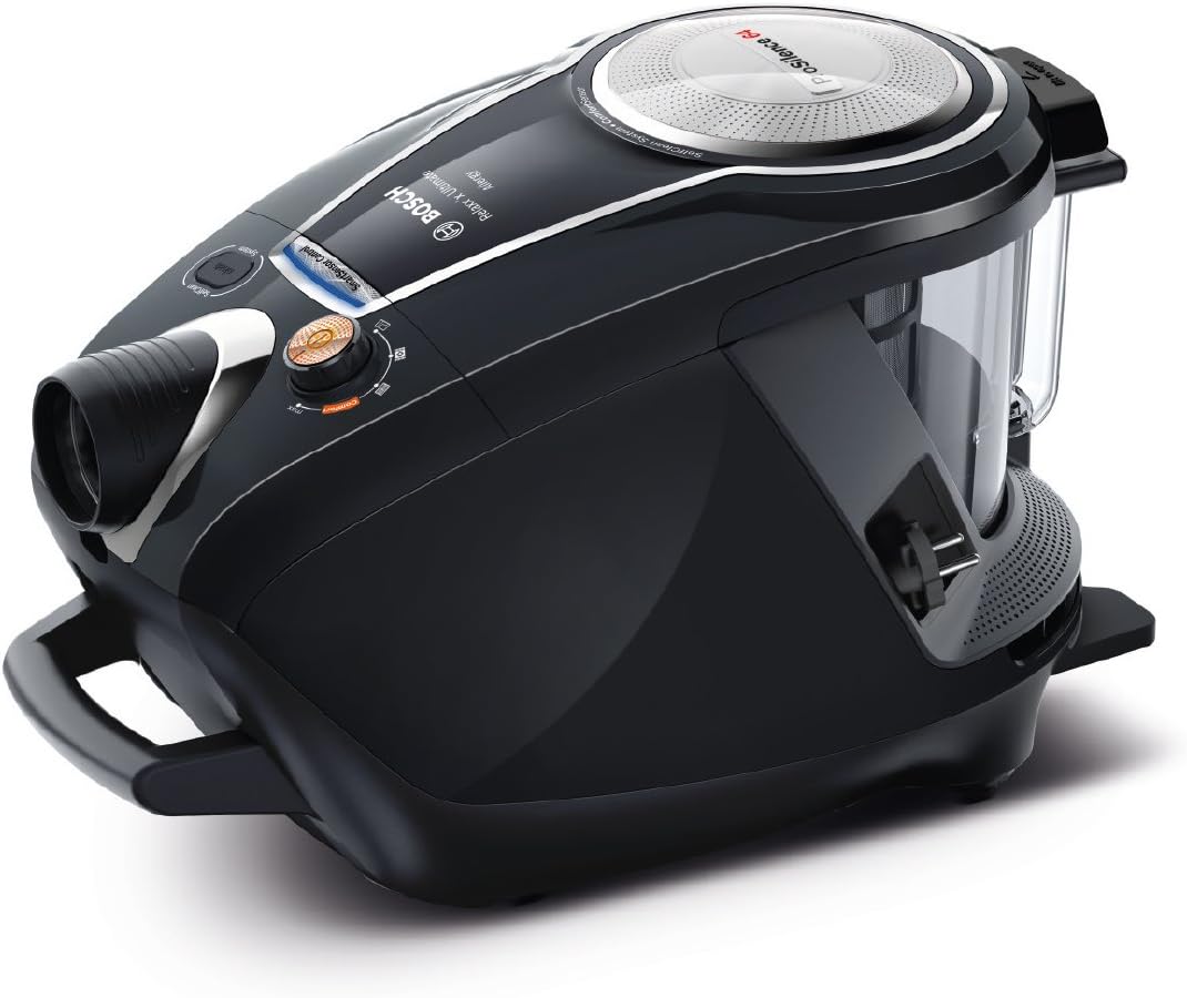 Bosch aspirateur traîneau, Noir, BGS7MS64 Série 8 - sans sac, SmartSensor
