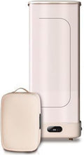 YANDDEA Défroisseurs vapeur verticaux, 800 W, Acier inoxydable Tissu Oxford Matériau ignifuge PPS, Blanc, Défroisseur à Vapeur pour vêtements