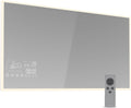 blumfeldt Radiateurs électriques, 600 W, 15 m, Noir, Infrarotheizung, Wandmontage, Smart Mirror mit LED-Anzeige