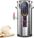 Machine blender, Argenté, à lait de soja électrique avec filtre amovible, en acier inoxydable, séparation des pulpes