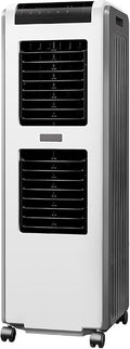 climatiseur portable GUOGHUI, 104x34x34 cm / 41x13x13 po, 100 W, 220 V, 30 L, Blanc, Climatiseur Mobile Industriel Refroidisseur d'air sur 4 Roues