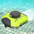 Aredwhiterui Systèmes de nettoyage automatique, 36,7 × 31 × 16,6 cm, 30 W, 30 W, Vert, Robot Nettoyeur De Piscine Sans Fil