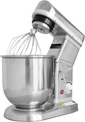 GwlThixion blender, 350 W, 500 W, 7 L, Acier inoxydable, Noir, Robot Patissier Professionnel, Batteur Mélangeur avec 3 Vitesses Réglables