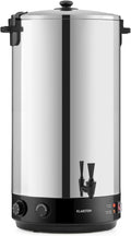 KLARSTEIN Stérilisateurs électriques, env. 45 x 75 x 40 (LxHxP), 2500 Watt, 60 L, Argenté, KonfiStar 60 Stérilisateur