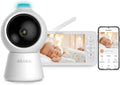 Béaba Moniteurs vidéo, Blanc, Zen Smart AI Babyphone Vidéo 3 en 1