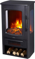 GLOW FIRE cheminée électrique, 2000 W, 50 x 80,5 x 38,5 cm, Noir
