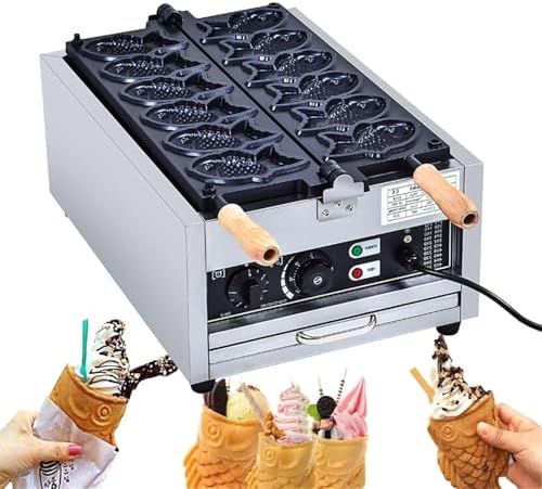 KIUYTQQ sorbetière, 500 W, Argenté, Professionnelle, en Acier Inoxydable, Couvercle Anti-éclaboussures, Vitesse réglable pour sorbets et gelatos