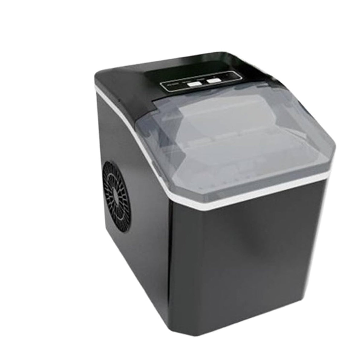 POAHNCU machine à glaçons, Gris, de comptoir, autonettoyante, machine électrique portable Pour la maison/cuisine/bureau