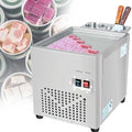 WOTZOV sorbetière, Noir, Machine à Glace frite, Professionnelle, Machine à Glace à Base de Yaourt Frit, cafés et pâtisseries