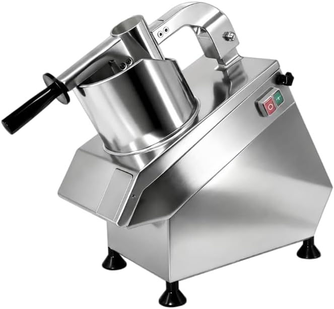 Coupe Robots, 750 W, Noir, -Légumes Électrique Professionnel - - 5 Disques de Dé