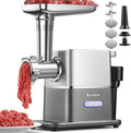 AAOBOSI Hachoirs à viande, 3000 W, 60 dB, Noir, Hachoir à Viande Électrique Silencieux, Max Avec Moteur DC