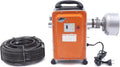 YNAADYH Valves pour barbecue, GQ-180, 750 W, 230-240 V, 20 m, fer, orange, Machine de nettoyage de canalisations