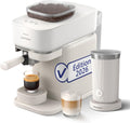 PHILIPS machine à café, Blanc, Baristina Machine à expresso avec mousseur à lait, tassage et infusion automatiques