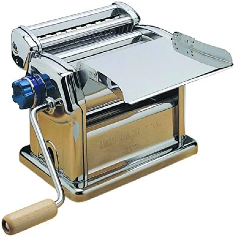 La Brunoise Appareils de mise sous vide, 380 mm, Argenté, Machine professionnelle à pâtes R 220. Engrenages en acier
