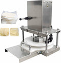 LSRFXF Machines à pâtes, 29*28*37 cm, 29*28*37 cm, 38*35*37 cm, 100 W, 24 V CC, acier inoxydable, PP, Gris, Formeuse À Pizza Électrique