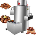 LBJDJYB Éplucheurs, 320 x 320 x 400 mm, 1 kg, 220 V/12 V, 12 V, 220 V, Argenté, Éplucheur Électrique Commercial