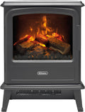 DIMPLEX cheminée électrique, 1000 W, 2000 W, Noir, Cheminée Electrique Effet Flamme Evandale, Chauffage, Effet de Flamme LED Optimyst 3D
