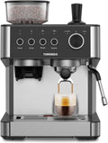 Tornado broyeur, 2,3 L, Noir, TCM-5431-GS Machine À Expresso Semi-Automatique, CAFÉ en Grains ET MOULU
