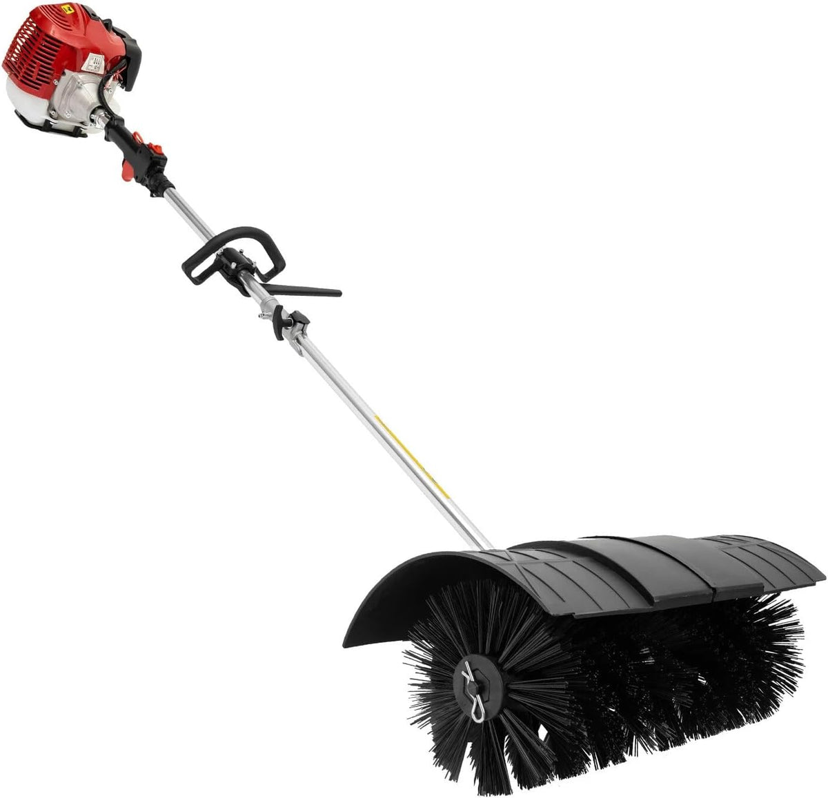HIJNXG fraise à neige, 1,7 kW, 2,3 cv., 110 dB., 1,7 kW, 56 cm, Noir, Balayeuse à essence 52 CC - 2 temps - - - Avec largeur de brosse de - 2