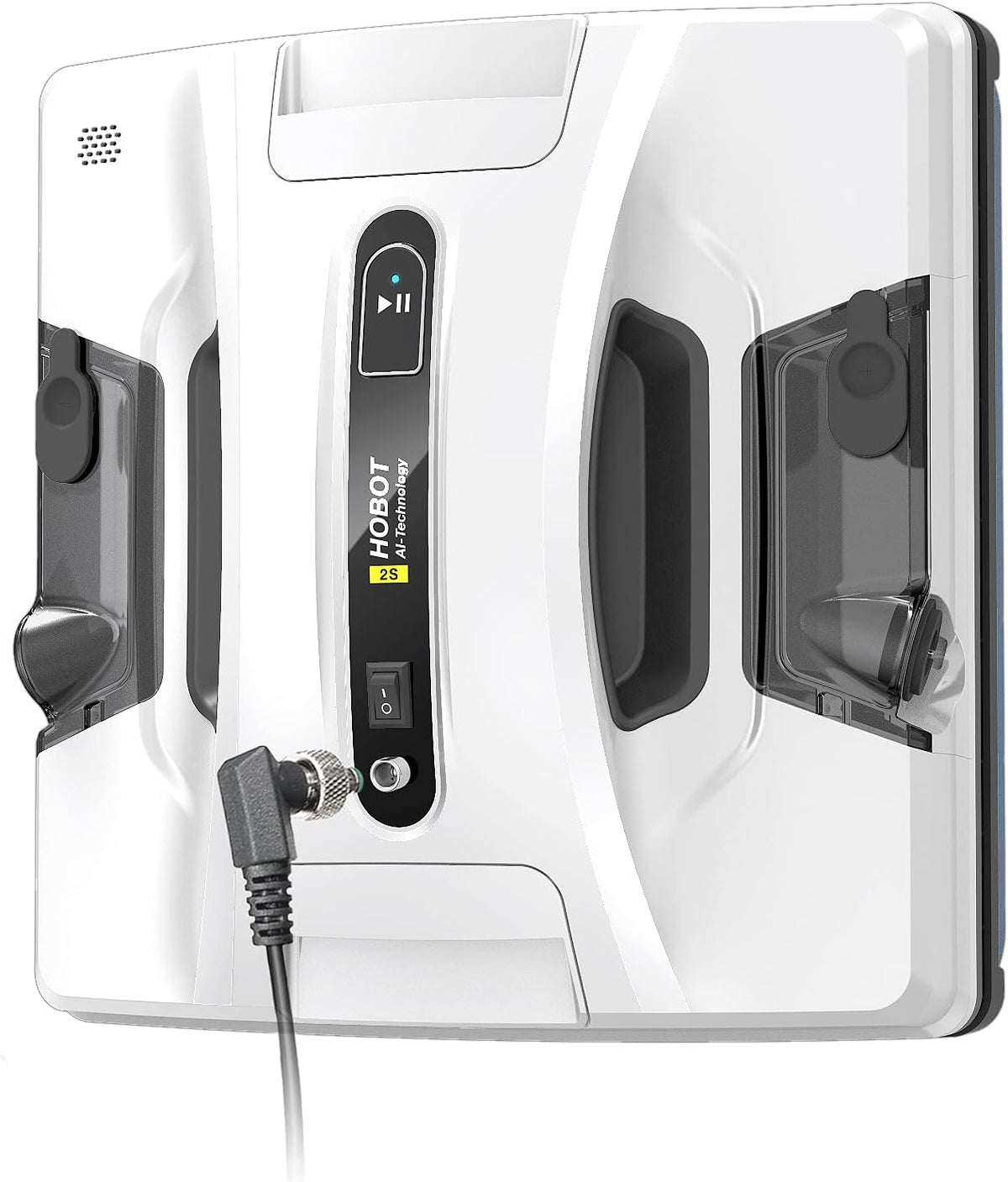 HOBOT Robots aspirateurs, 72 W, Noir, 2S Robot nettoyant pour vitres 70 décibels Plastique