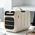 climatiseur portable URJWAN, 40 – 45 dB, Blanc, de Voiture - Chauffage et Refroidissement Rapide sans Fenêtre
