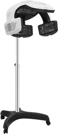 Cuisaincraty Sèche-cheveux, 63 x 62 x 164 cm, 1500 W, 220 V, 1.5 m, Acier inoxydable, PP, ABS, Blanc, sur Pied