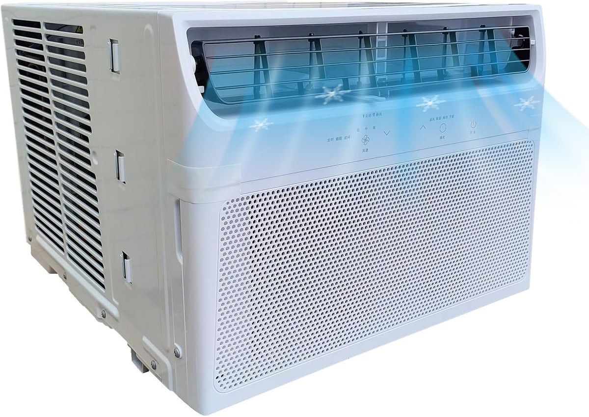 Climatiseur Climatiseurs de fenêtre, 9000 BTU, 20 m, Blanc