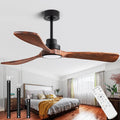 dearnow Ventilateurs de plafond, 132 cm, Blanc, chambre à coucher
