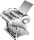 Machine machine à pâtes, 21,5 x 17,5 x 26,2 cm, 135 W, Acier inoxydable 410, Argent, à Pâtes Automatique avec Laminoir