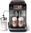 PHILIPS broyeur, Noir, Saeco GranAroma Deluxe Machine Expresso - Café à Grain - Connexion Wi-Fi, 18 Spécialités de Café