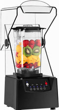 SHUMIAO blender, 2200 W, 000 TR/Min, Noir, Silencieux Commercial, 5 Programmes, Gardez un service fluide, ce commercial