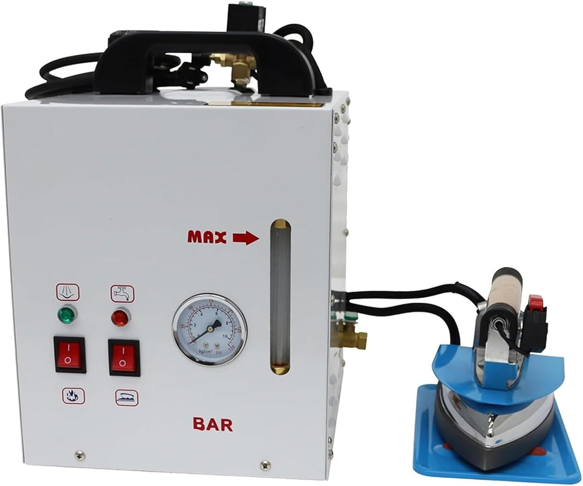 STWBHW groupe électrogène, 900 W, 4 L, Noir, Fer à Vapeur Professionnel, Centrale Vapeur, Alarme Manque d'eau