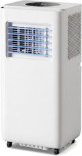 ZHIQXUE climatiseur portable, 14000 BTU, 28 m, Blanc, Télécommande avec Minuterie 24h, Kit Fenêtre, Refroidit jusqu'à ²