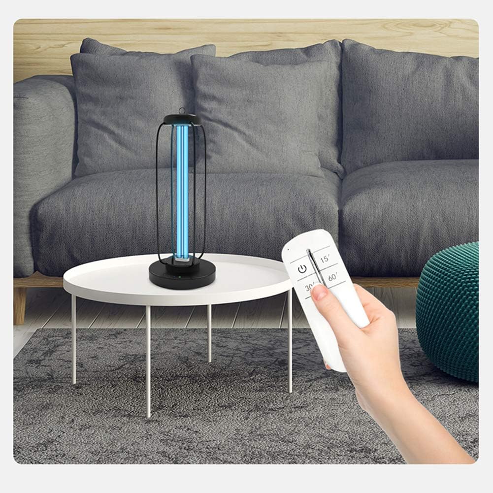 TCpick purificateur d'air, Noir, Uv Germicidal Lampe De Désinfection