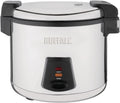 Buffalo Cuiseurs à riz, 1,95 kW, 6 Litres, 13 Litres, Noir, Cuiseur à Riz Professionnel Antiadhésif, Capacité Riz : Cuit / Cru