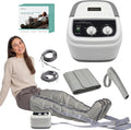 Edicare appareil de massage, Noir, Bottes Pressothérapie, Drainage Lymphatique, Equipe Complète, Massage et Relaxation