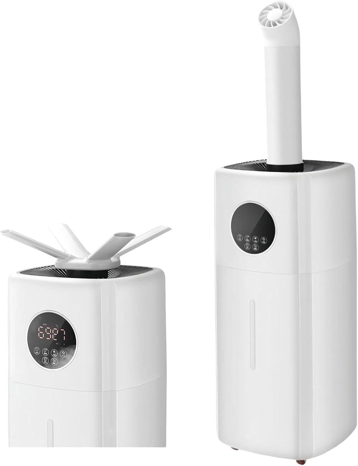 Humidificateur Humidificateurs pour toute la maison, 21 L, 2000 ml, Noir, industriel, réglage l'humidité sur 3 niveaux