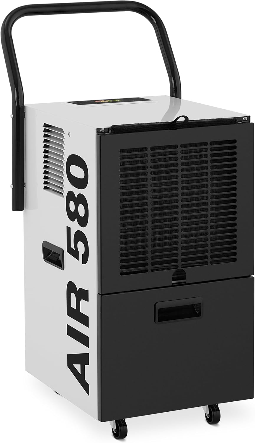 MSW Motor Technics déshumidificateur, 50 l, 90 m, Blanc, Absorbeur d'humidité, Déshydrateur d'air