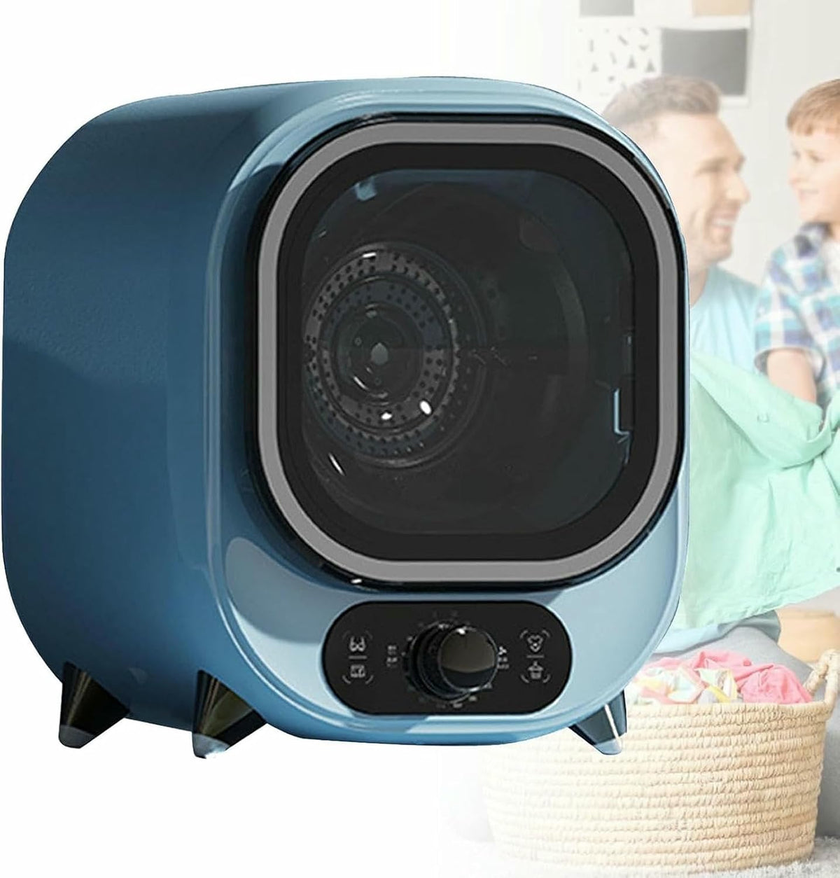 VYUJHNBG Sèche-linges à condensation, 6,5 kg, 450 W, Blanc, Petit Sèche-Linge, Sèche-Linge Portable Compacte Compact
