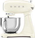 Smeg robot pâtissier, 220-240 V., 4.8l, 1000w, Noir, SMF05CREU - - multifonctions crème