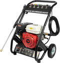 SHZICMY nettoyeur haute pression, NL 150., 56 x 50 x 81 cm., 7,5 HP, 190 Bar, 4900 W, fer, caoutchouc, PVC, Noir, à Essence 6