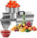 YXFAZPP Passoires, 370 W, 110 V/220 V., 370 W, 220 V, Argenté, Machine Commerciale de passoire à tomates, Presse-Fruits électrique