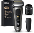 Braun Rasoirs à grille, Marron, Series 9 PRO+ 9565cc, Rasoir Électrique Pour Homme, 5 Éléments De Rasage, Tondeuse De Précision Intégrée