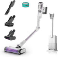 Shark Aspirateurs balais et balais électriques, 2 L, Blanc, Aspirateur sans Fil Puissant 60 Min, Detect Clean&Empty IW3613EUT