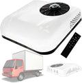 DOZPAL Climatiseurs, 12 V, 24 V, 12 V, Blanc, Fourgon aménagé, excavatrice, véhicule Tout-Terrain, SUV et Bus
