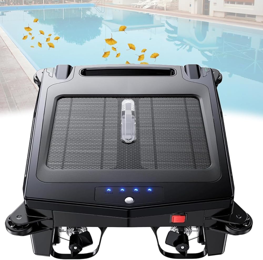 Robot Systèmes de nettoyage automatique, Noir, nettoyeur de piscine électrique automatique avec évitement d'obstacles