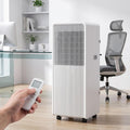 HUANQIN climatiseur portable, 12000 BTU, 32 m, 10000 BTU, Blanc, Climatiseur Mobile Rafraîchit jusqu'à ², Unité AC Intelligente avec Refroidissement