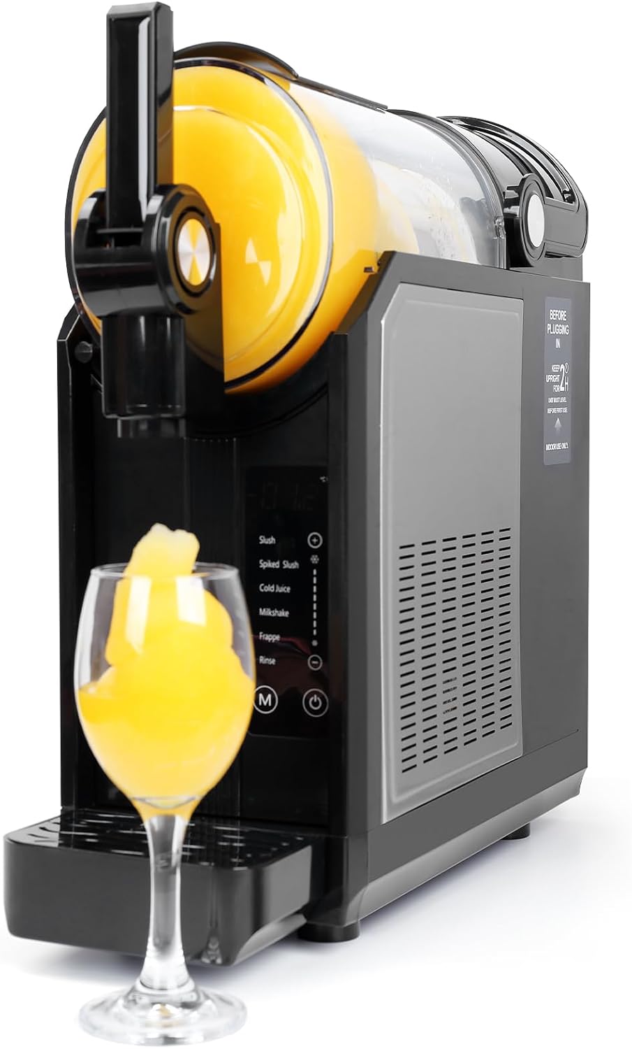 GarveeTech sorbetière, 2,5 l, Marron, Slush Machine à glace pour la maison, 5 en 1 pour slushies, cocktails