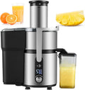 pealiritansemen centrifugeuse, 1250 W, 84 mm, Noir, Extracteur De Jus Centrifuge Professionnel, Goulotte De Pour Une Extraction En Grande Quantité