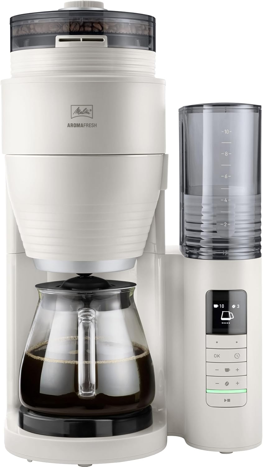 Melitta machine à café, 1,5 L, 1,25 L, 1130 W, Gris, Cafetière Filtre AromaFresh Pro X Édition Limitée